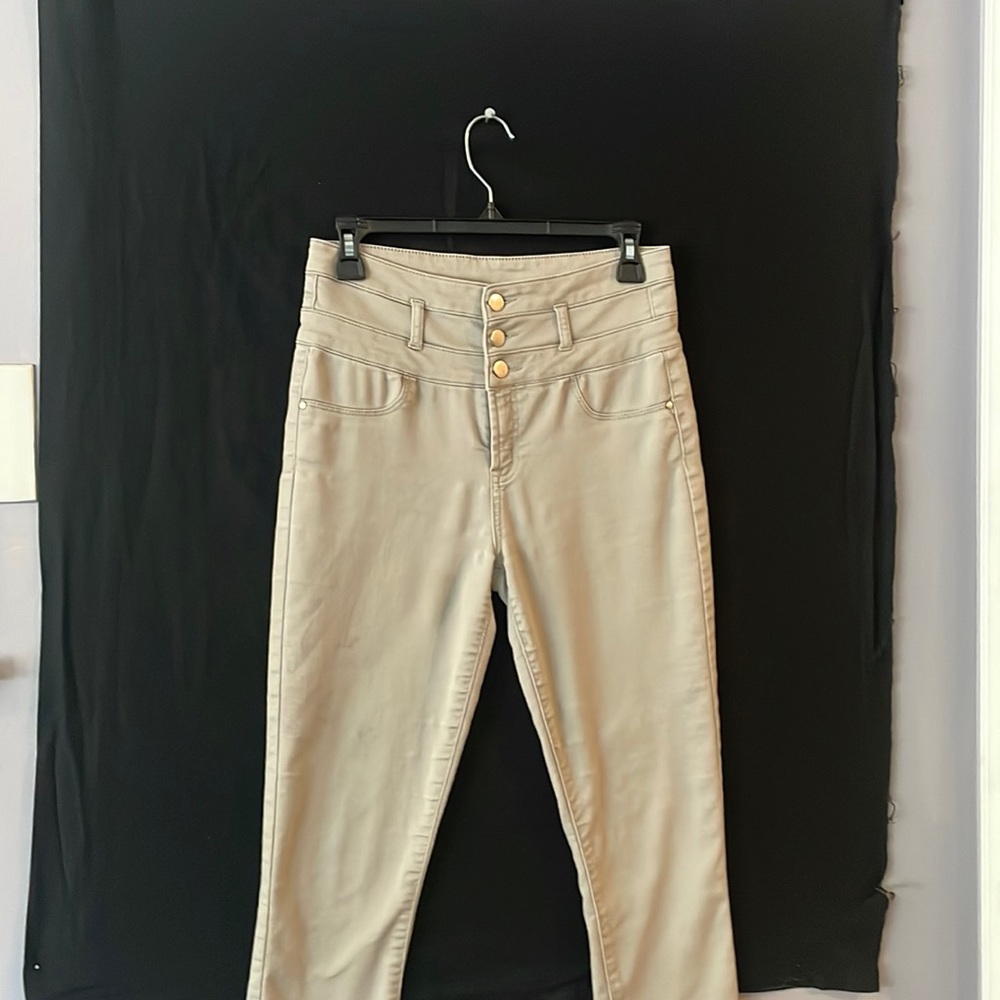 Khaki jegging